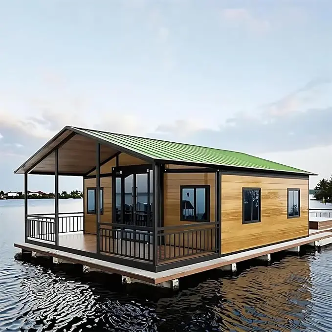 Customized Luxury Mobile House 20 Feet Mobile House With Casas Movie 20-40 Feet Villa Prefab Hotel Made Steel For Luxury Apartme