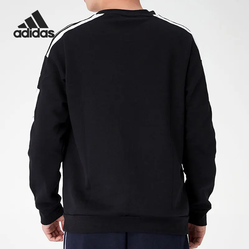 سويت شيرت أديداس أصلي جديد للرجال مبطن بالصوف ورقبة دائرية GT6638 #2