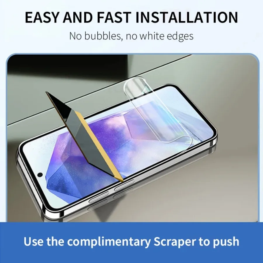 4PCS Hydrogel Film for Samsung A06 A56 A36 A26 A55 A54 A53 A33 A73 A52 A51 A15 A14 A13 A25 A23 Hydrogel For Galaxy M06 M16 F06
