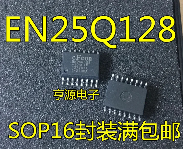 

20 шт. оригинальные новые EN25Q128 EN25Q128-104FIP SOP16