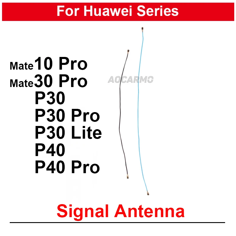 

1 комплект для Huawei P30 Lite P40 P30Pro Mate 10 30 Pro сигнальная антенна сетевой гибкий кабель запасные части