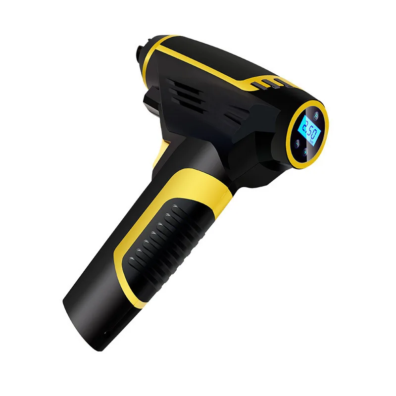 

Handheld intelligent digital display with lights, car, wireless, air pump, portable tire pump