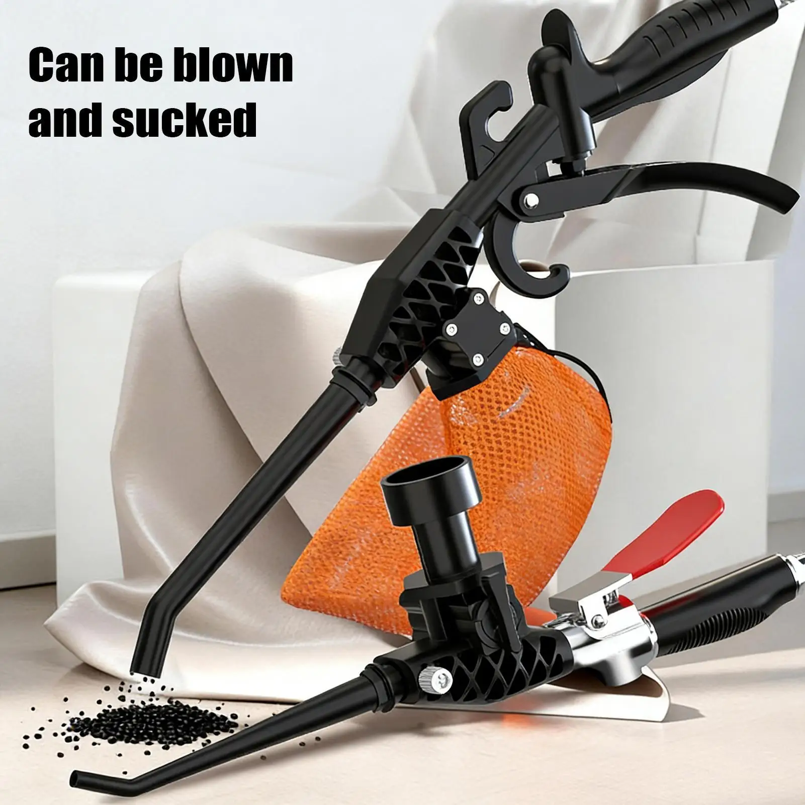 Portable Air Compressor Blower High-pressure Suction And Dust Blowing Gun Car Interior Dust Removal For Dust Dirt