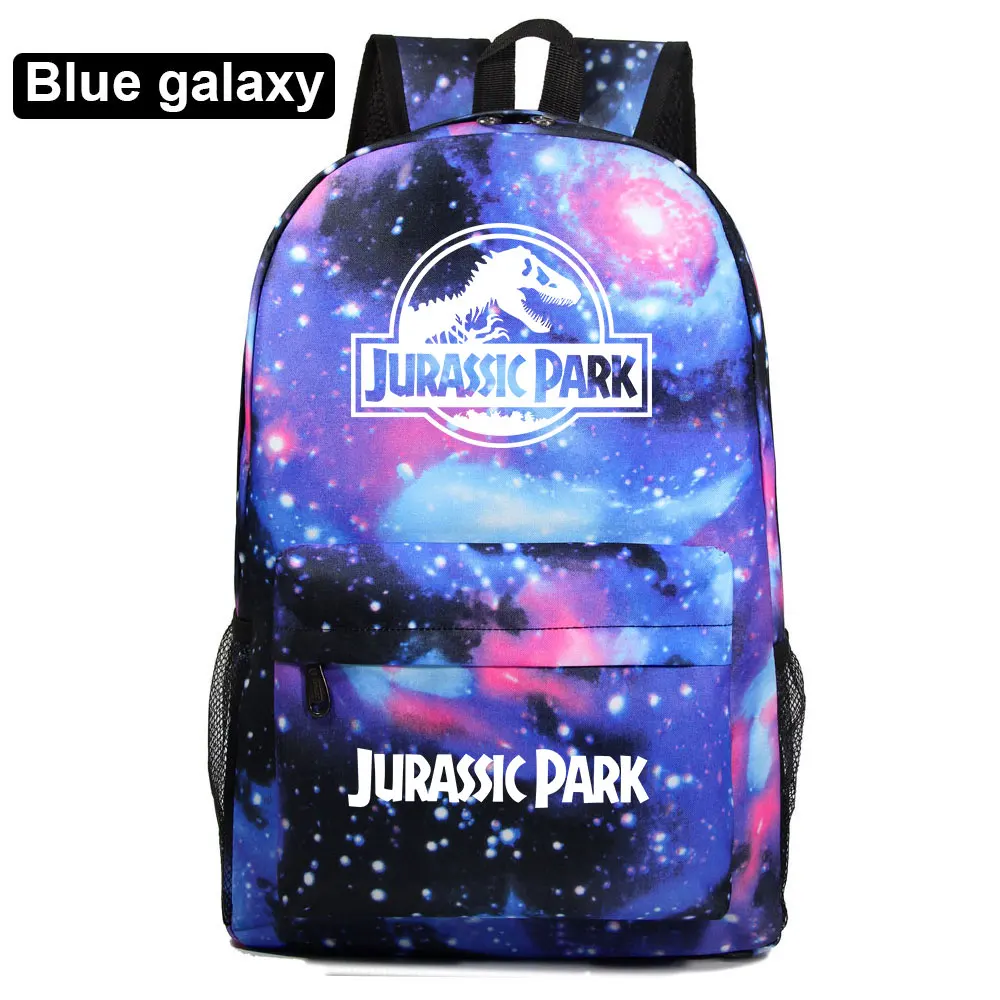 

Jurassic Park World Boy Girl Kids Book School Bag Dinosaur Women Bagpack Teenagers Schoolbags Men Student Backpack