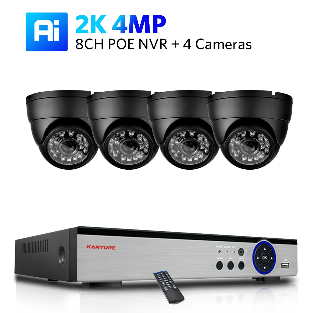 Variant: 8CH NVR x 4PCS 2K