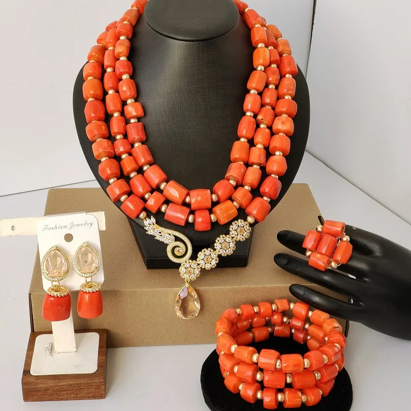 

Coral Beads For Nigerian Wedding Real