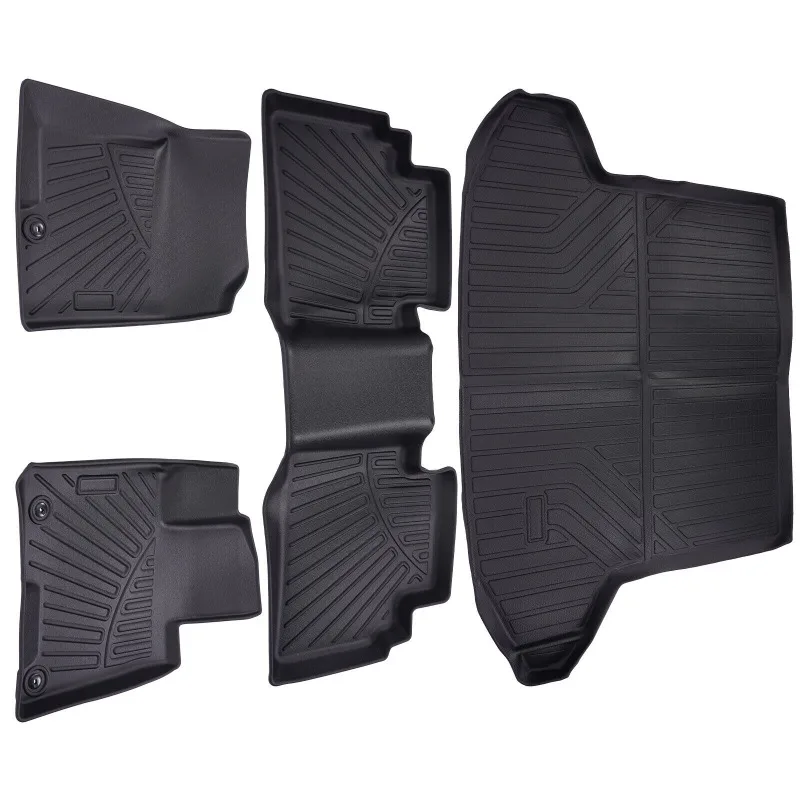 

3D Floor Mats & Cargo Liner Full Cover For Hyundai Tucson 2022-2024 Black United States