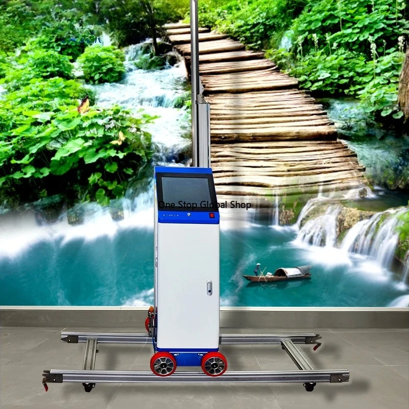 Uv 3d Printer Machine Eco Friendly Printer Background Painting Digital Varnish Inkjet Printing Machinery