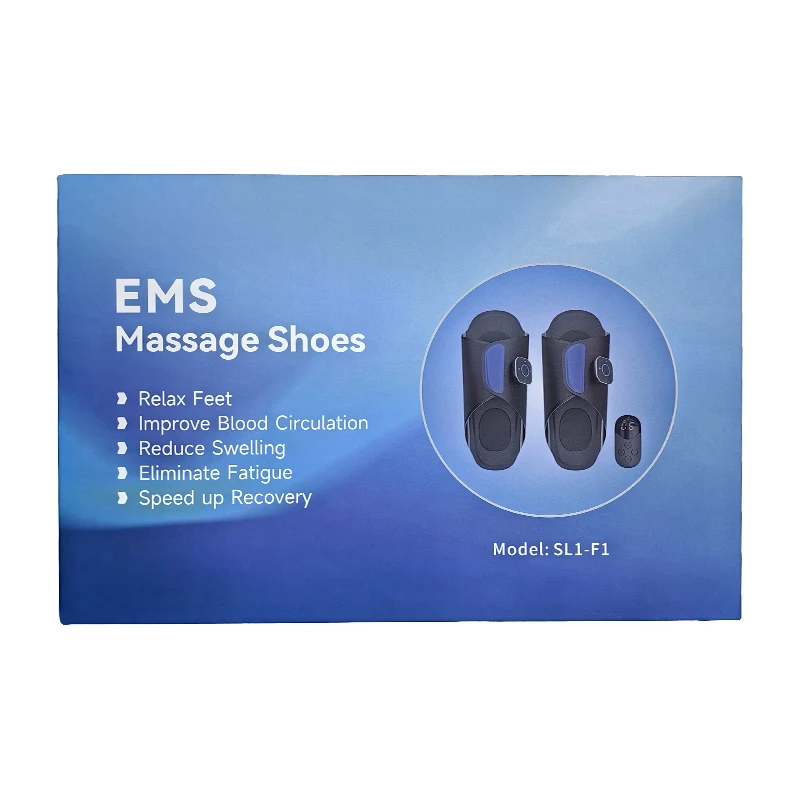 Charging Smart EMS Usb Rechargeable High Quality Foot Vibration Massager Slipper