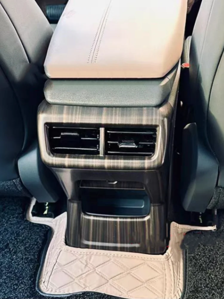 For Changan Deepal SL03 2022 + Car Style Carbon Fiber Interior Accessories Gear Shift Panel/Front water cup/rear air outlet