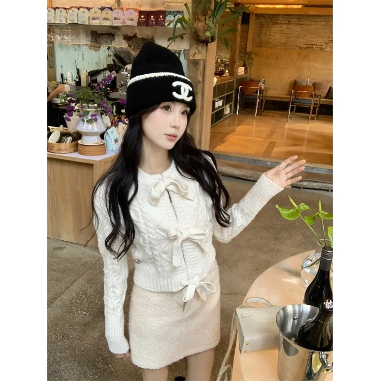 Sweet Sle Long Sve Strickpullover Damen Winter New Faion Slim Fit Sli Gürtel Vielseitige Strickwaren Trendige Oberbekleidung