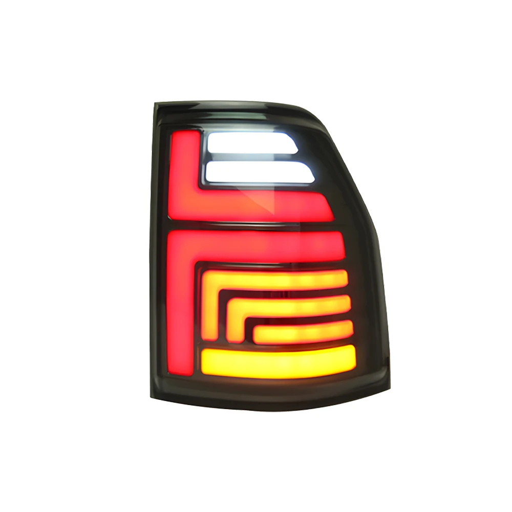 ATV&UTVFor Mitsubishi Pajero V93 V97 2006-2020 LED Car Tail Light Assembly Plug and Play Startup Effect Auto Rear Lamp Tool Acce