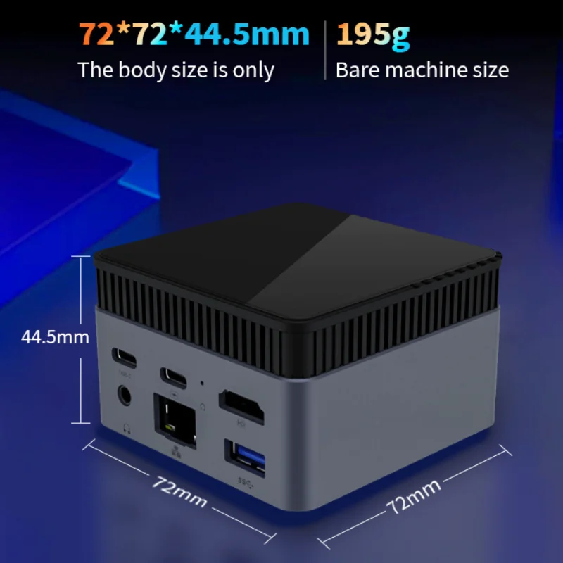جديد ZX01 PLUS رباعي النواة Intel Twin Lake N150 كمبيوتر أعمال صغير Windows11 12G DDR5 BT4.2 512G M.2 SSD WIFI5 كمبيوتر مكتبي صغير جدًا