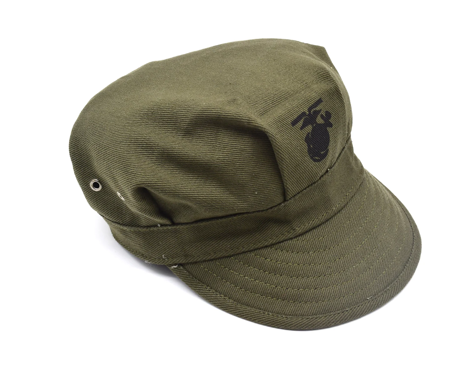 Replica WWII WW2 US OCTAGONAL CAMOUFLAGE MARINE CORPS CAP HAT