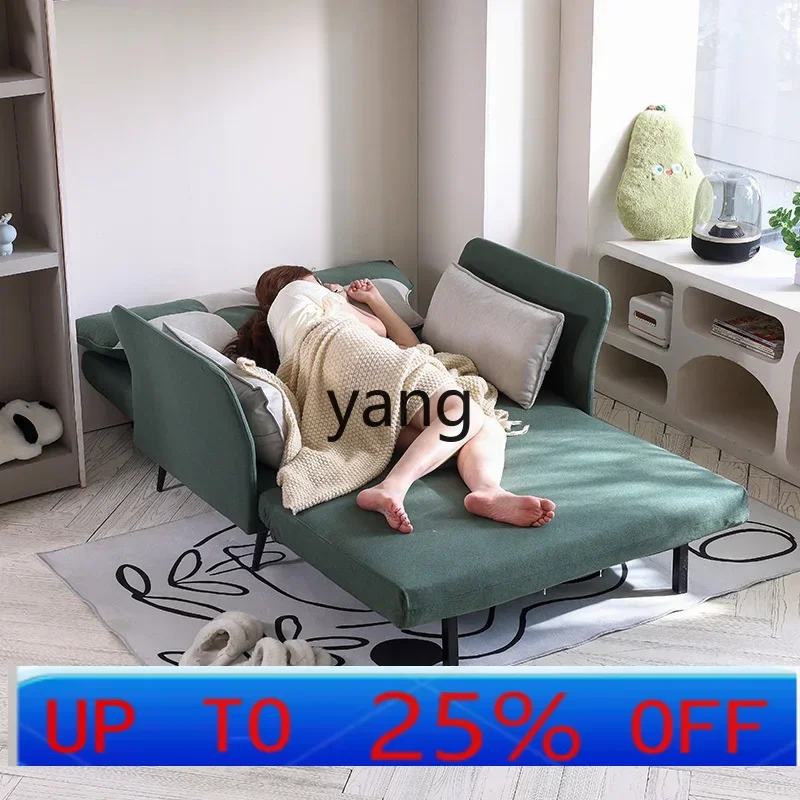 

LHH односпальный складной диван-кровать двойного назначения для маленькой квартиры, балкона, гардероба, диван-кровать из хлопка и льна