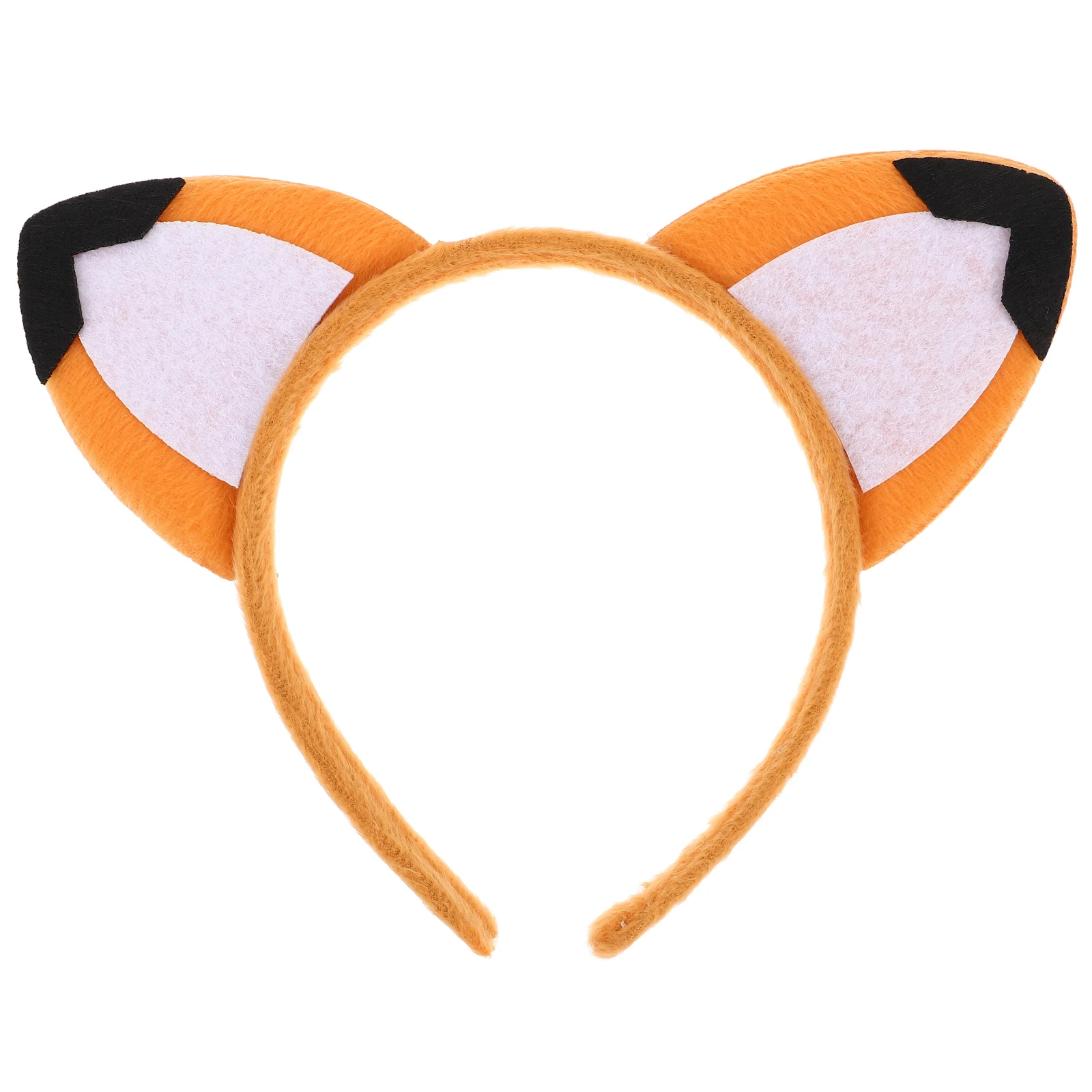 

Fox Ears Cute Animal Ear Hair Hoop Cloth Kids Dress Cute Hairband Up Halloween Party Stage