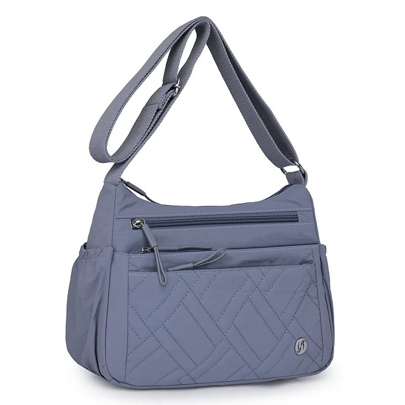 

Women Luxury Handbags,Fashion Casual Oxford Zipper Crossbody Shoulder Bag,Female Lady Large Capacity Bucket Tote Bags For Travel