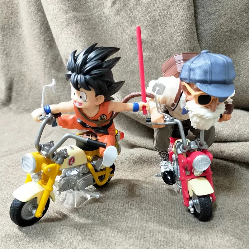 

Dragon Ball Gd Anime Decoration Gk Trendy Brand Motorcycle Turtle Immortal Sun Wukong Model Surrounding Toys Dolls Children Gift