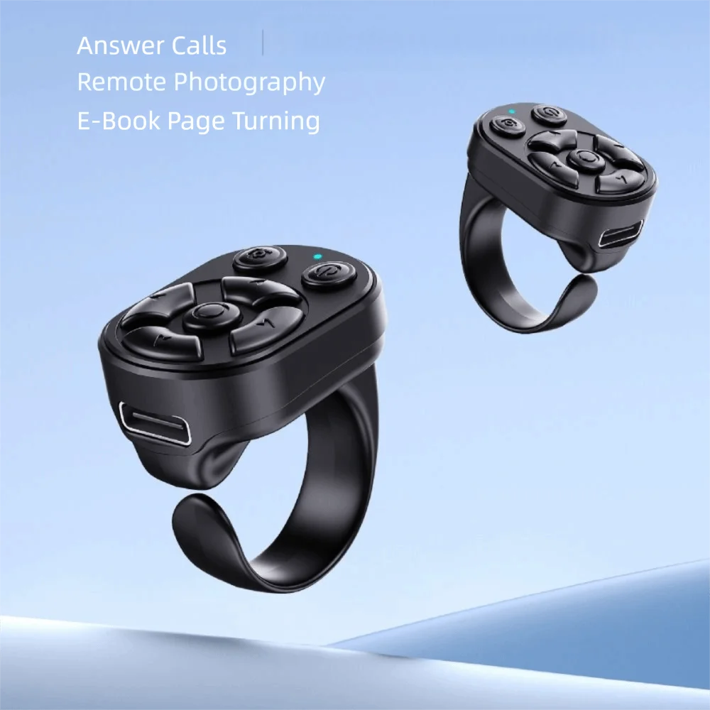 

Portable Wireless Auto Clicker Stable Signal Transmission Fingertip Button Remote Controller Wireless Click Automatic Continuous