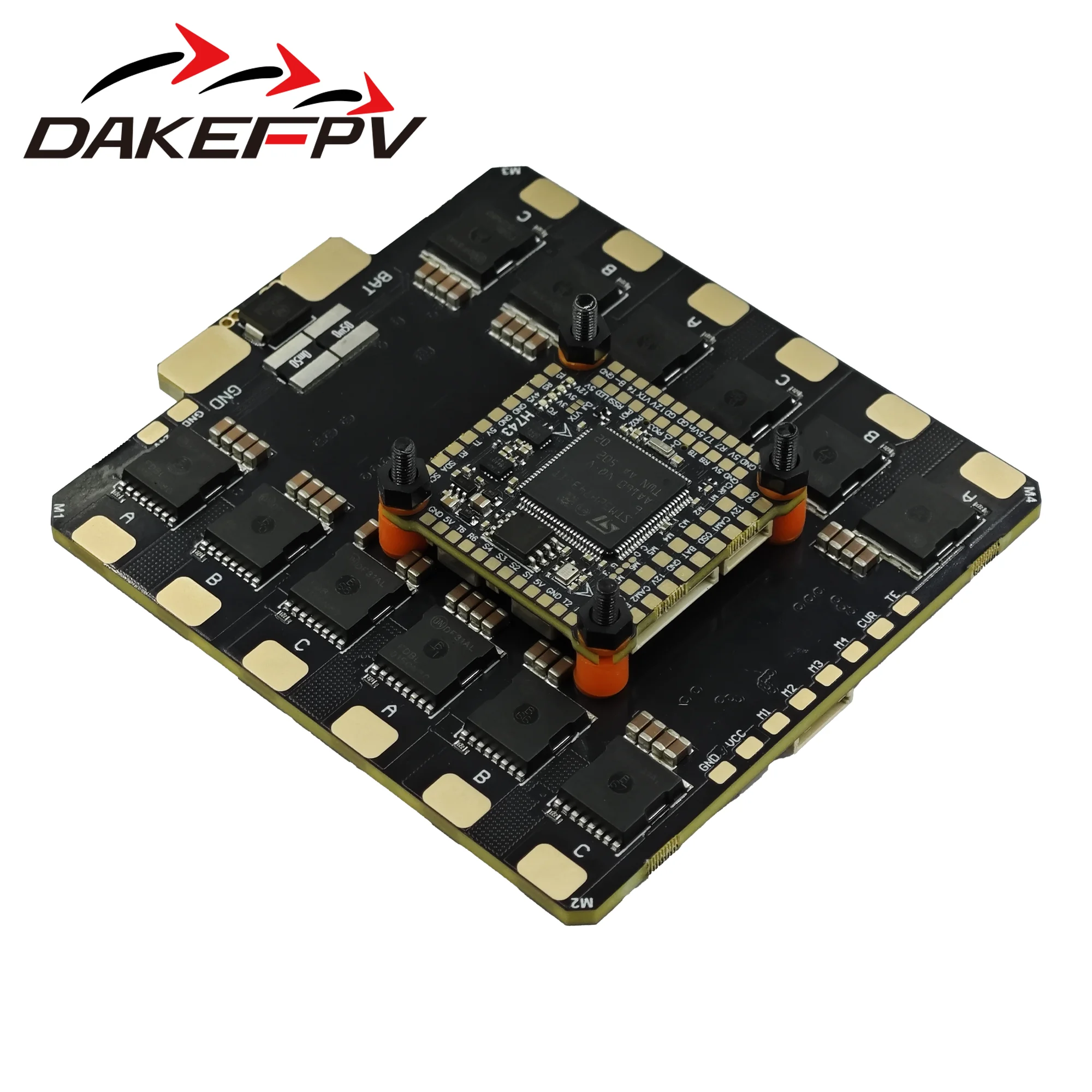 DAKEFPV BLHEL_32 12S 120A 32bit ESC 30X30mm Ture BIG Current 12S 120A FPV ESC For 10inch 15inch 18inch FPV Racing Drone Frame