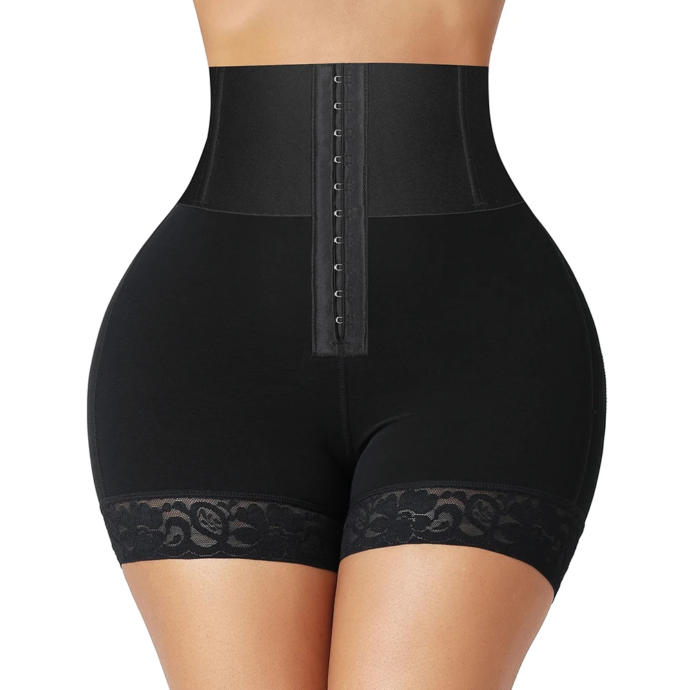 

Women's Buttoned Hip Lift Shorts High Waist Tummy Control Shapewear Panties Tummy Control Body Shaper Women's Underwear Faja