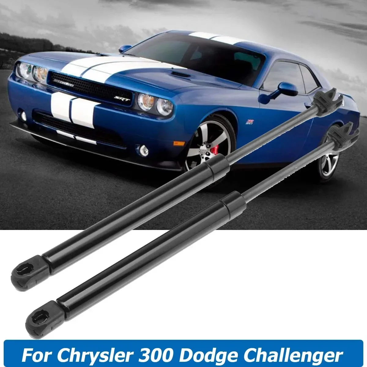 4589606AA Front Bonnet Hood Shock Gas Struts Lift Support Spring Bars For Chrysler 300 2005-2010 Sedan Dodge Challenger Magnum