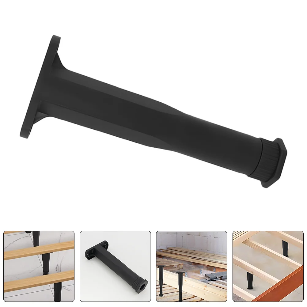 4Pcs Penyangga Kaki Tempat Tidur Heavy Duty, Pengganti Kaki Furnitur yang Dapat Disesuaikan, Braket Penyangga Meja, Peninggi Tempat Tidur