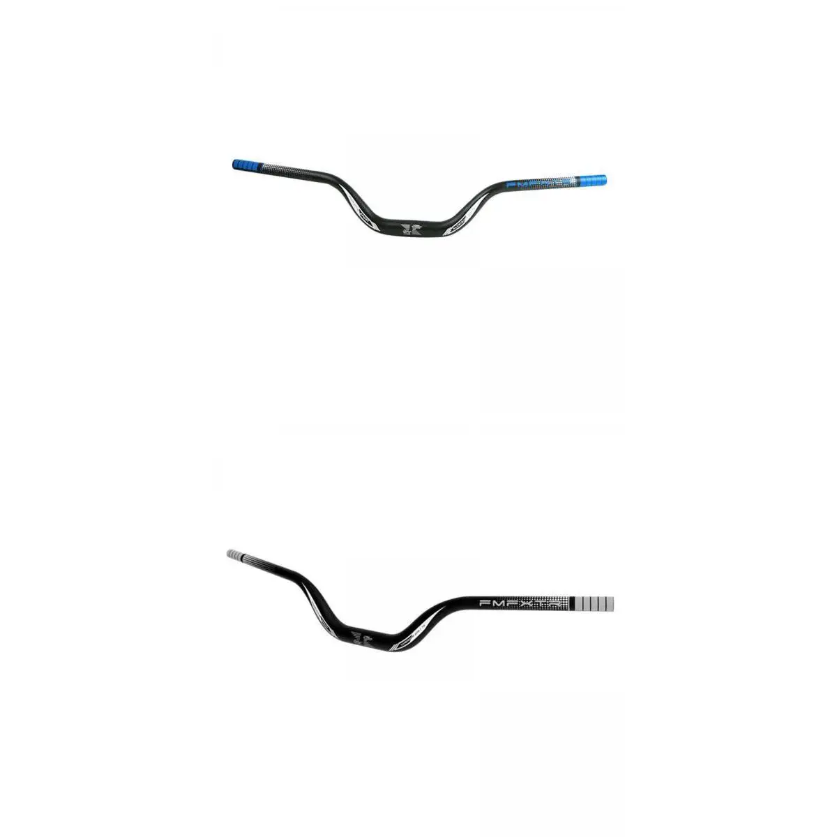 2pcs Bike Handlebar Down Hill Extra Long Riser Bar 31.8mm Handle