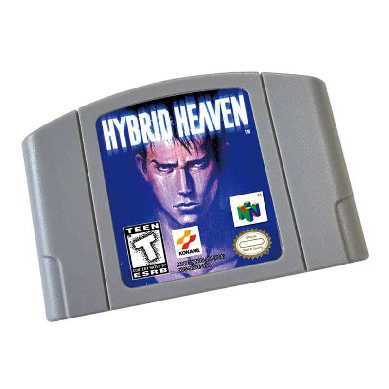 HybridHeaven_YwFor N64 carte de jeu Version américaine Console 64 bits Version américaine cartouche de jeu vidéo