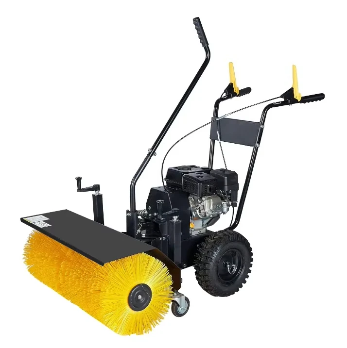Multifunctional walking snow blower engine snow plow road cleaning