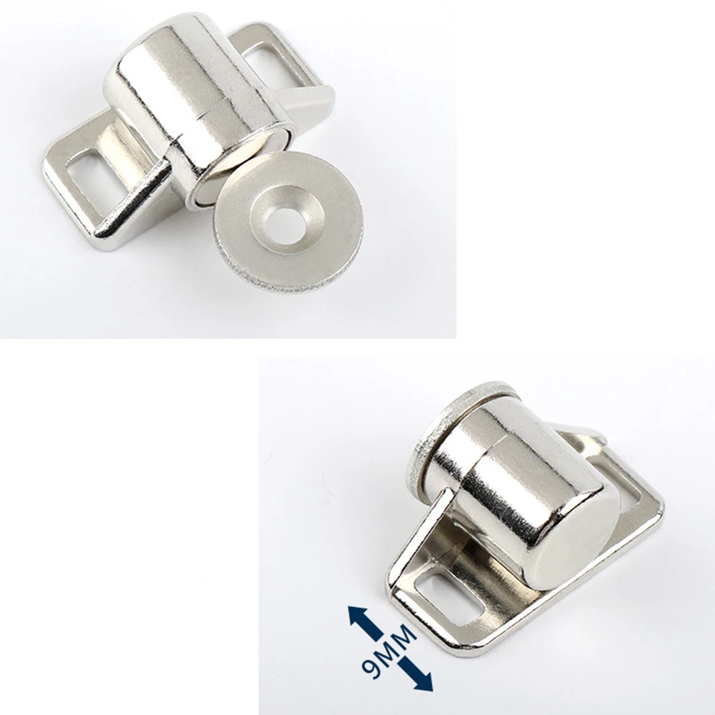Magnet Cabinet Door Catch Furniture Door Stopper Closer Strong Magnets Latch Ultra Thin Cupboard Closer Door Stopper  Hardware