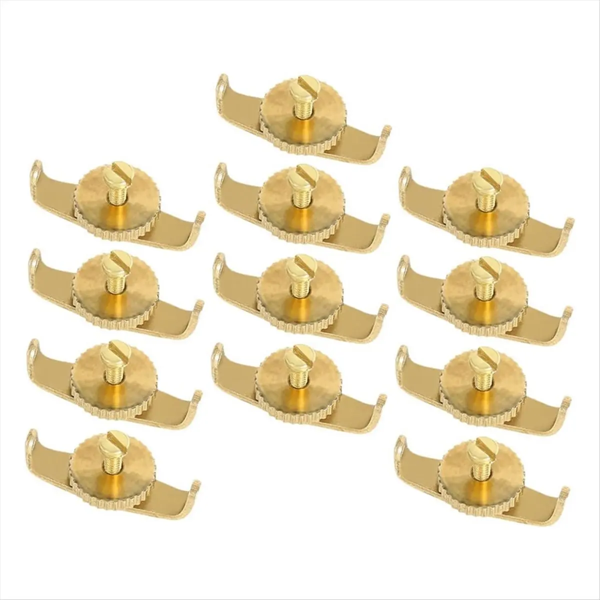 New arrival  12Pcs Copper Erhu Fine Tuners String Adjusters Fine Tuning Tools for Erhu Musical Instrument Accessories