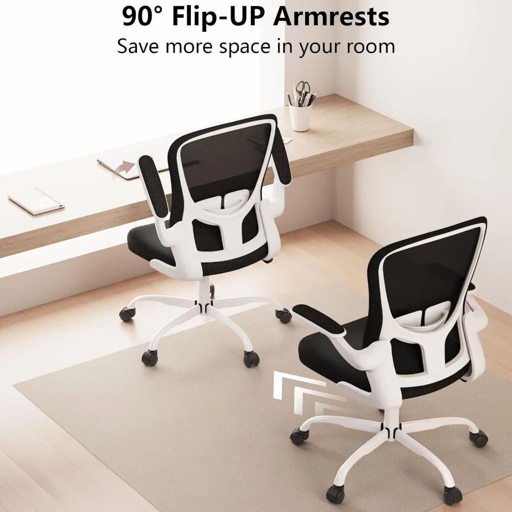 Ergonomic Office Chair, Comfort Swivel Home Office Task Chair, Breathable Mesh Desk Chair