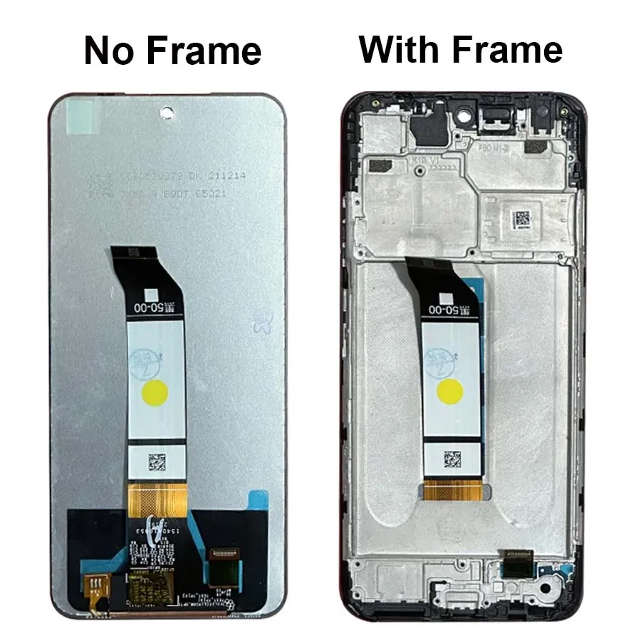 For Xiaomi Redmi Note 10T 5G M2103K19I LCD Display, with frame Touch Panel Digital Assembly For Redmi Note10T Screen Replacement