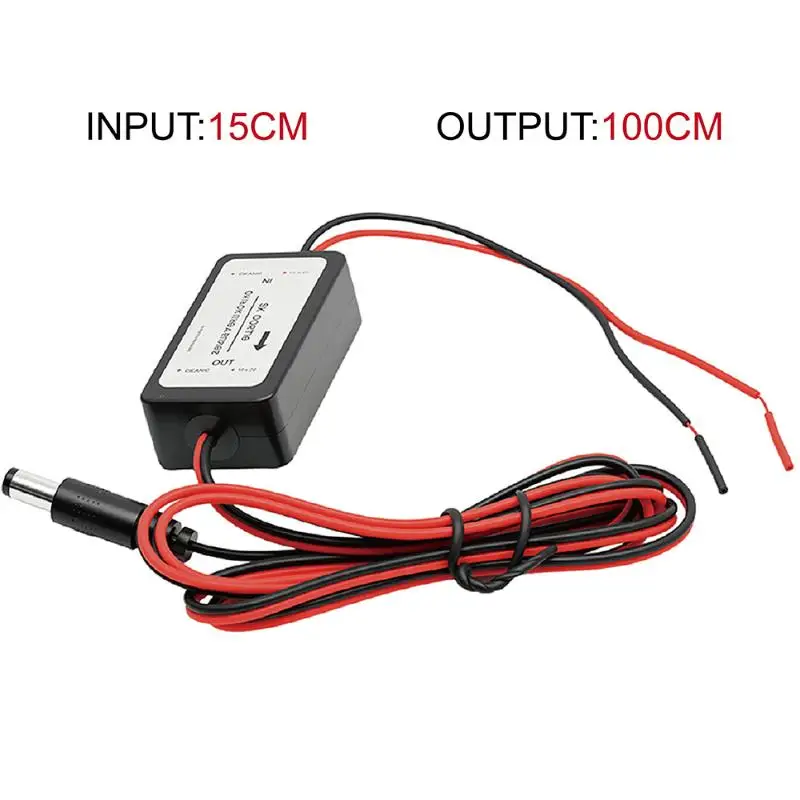 1Pc 12V Dc Power Relay Capacitor Filter Connector Car Rear View Rectifier For Backup Camera Filter Solve Ripple