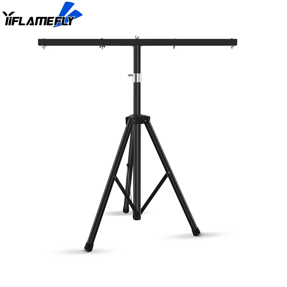 

Yiflamefly Tripod DJ Light Stand Stage Lights Stand Adjustable 39-75 Inch DJ Lighting Tripod Mount for Wedding Concert Party