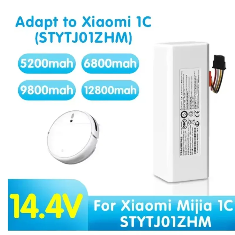 

Original Robot Battery 1C P1904-4S1P-MM for Xiaomi Mijia Mi Vacuum Cleaner Sweeping Mopping Robot Replacement Battery G1。️