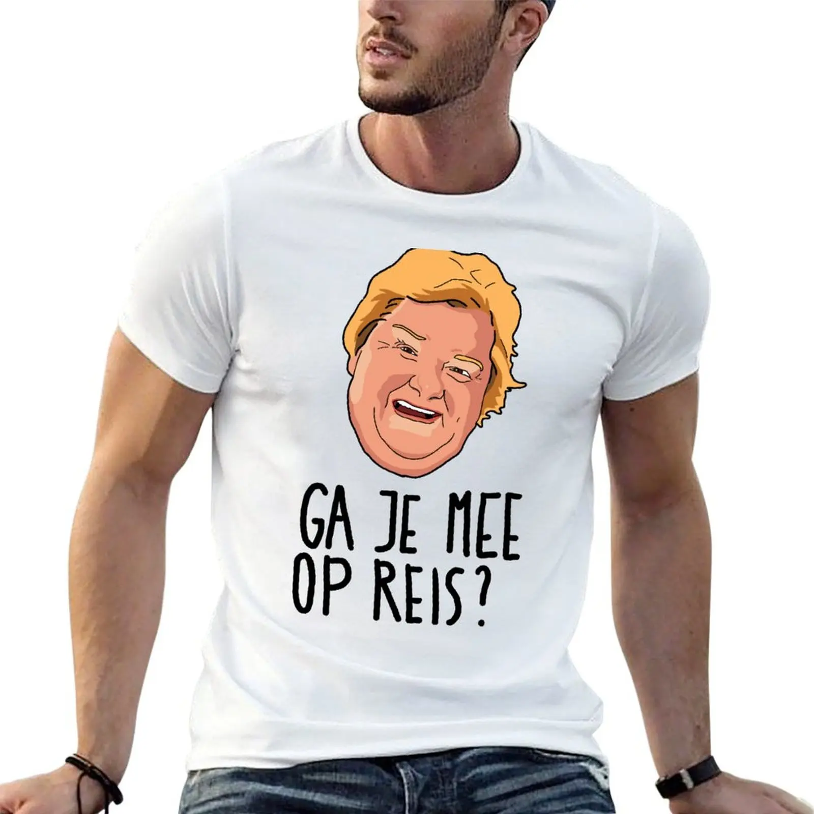 Ga je mee op reis met Erica? T-Shirt Utility Casual Work T-Shirt