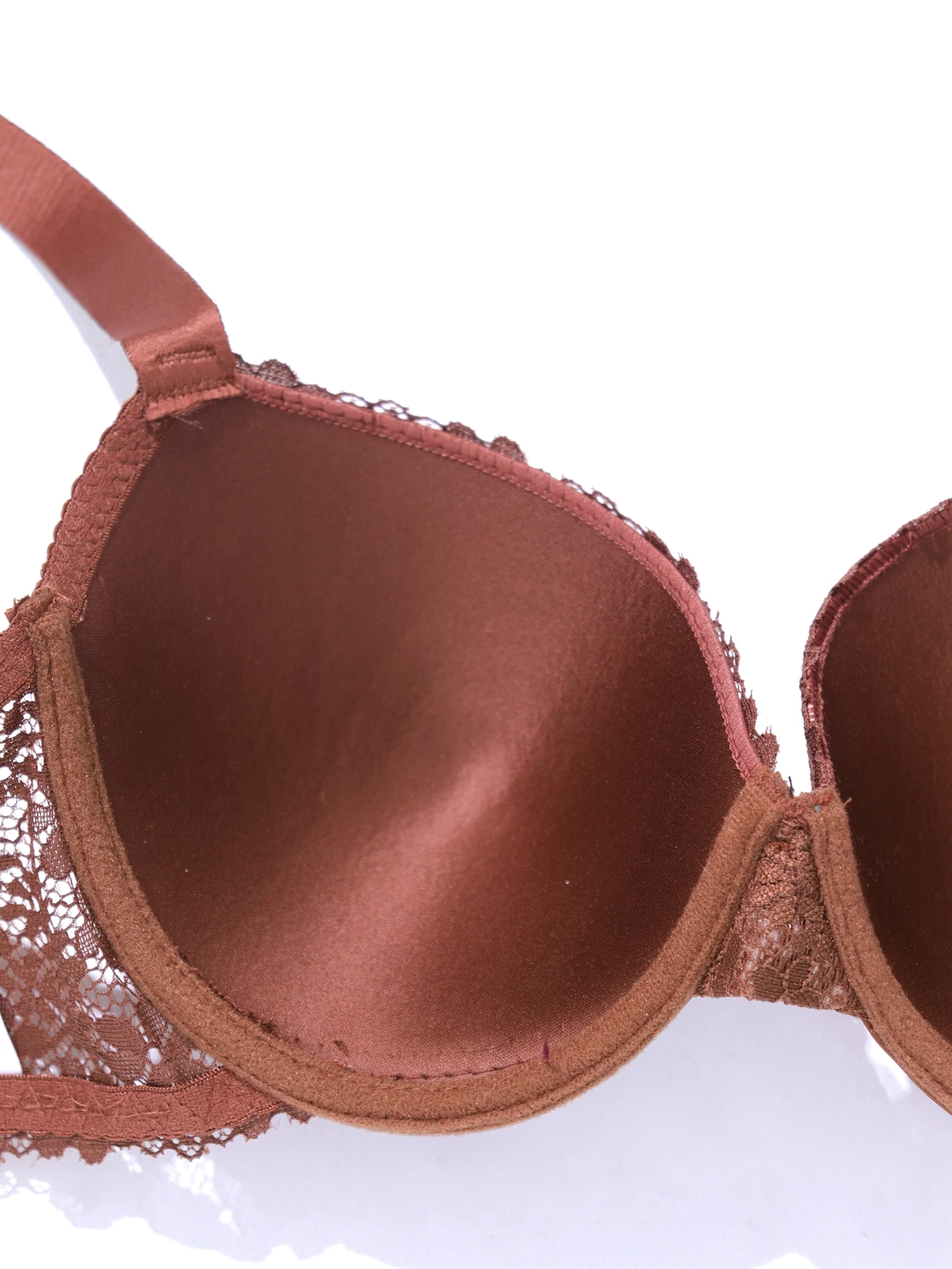 Beauwear-Soutien-gorge push-up en dentelle florale, respirant, confortable, bretelles avec lettres brillantes