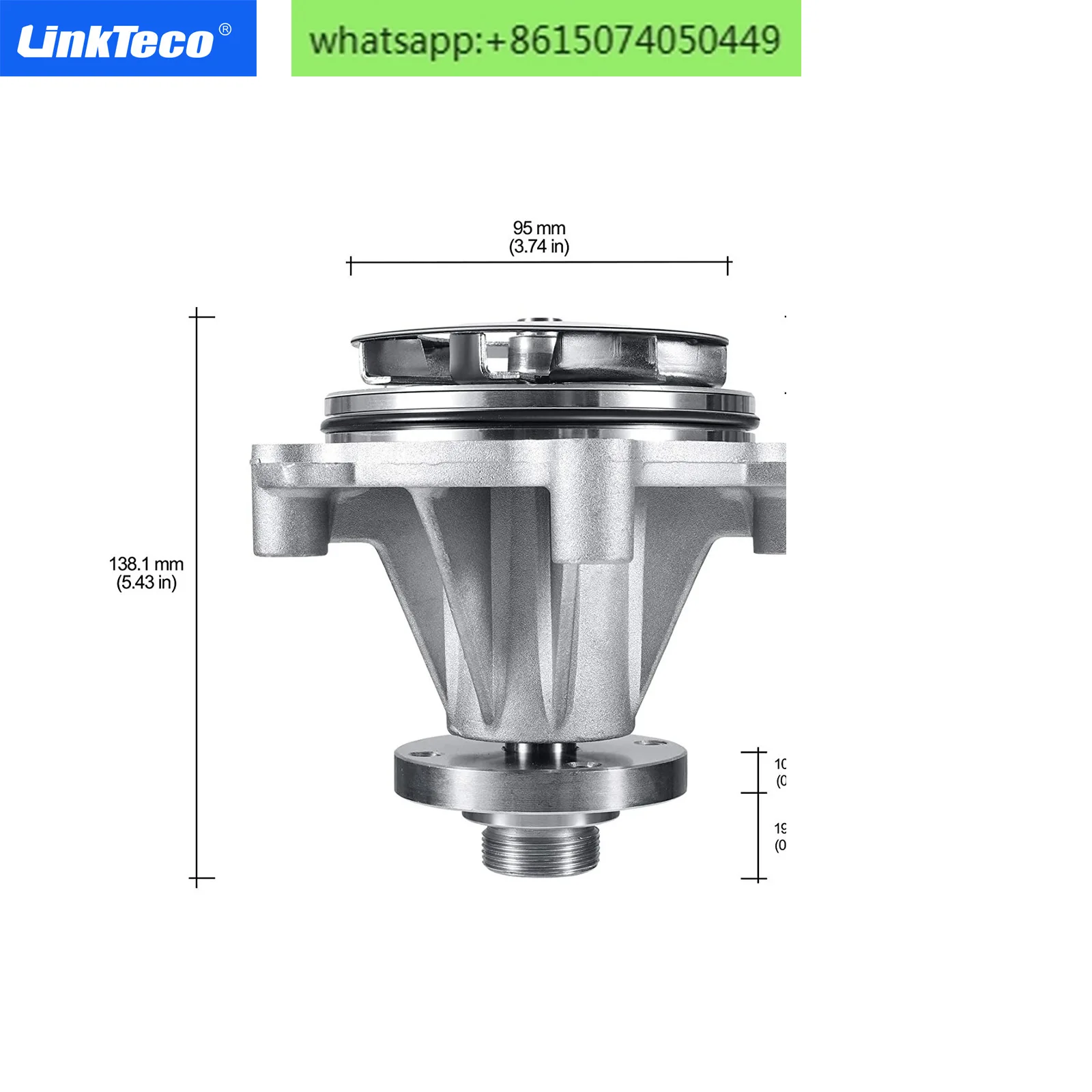 워터 펌프, 99-10 Econoline Linc 4.6/5.4 AW4130 에 적합