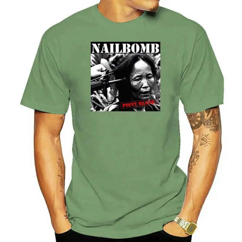 Nailbomb Point Blank Black T-Shirt 44Th 30Th 40Th 50Th Birthday Tee Shirt