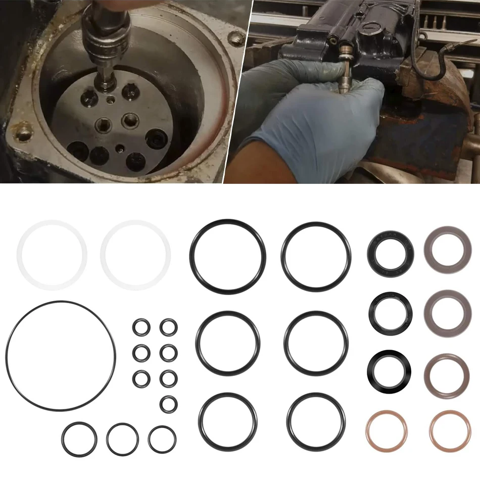 TML 434519 Trim & Tilt O-Ring & Seal Rebuild Kit For Johnson Evinrude OMC Replacement for 0434519 FSM011