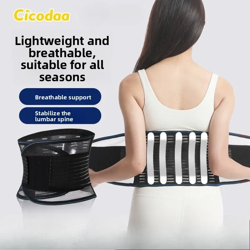 

Breathable Waist Protection Summer Men and Women Lumbar Intervertebral Disc Lumbar Support Fixed Support Waist Thin