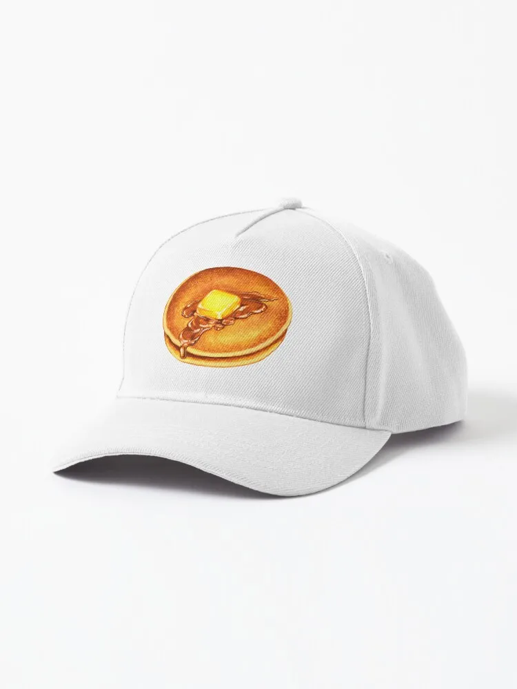 Pancakes Pattern Cap For Unisex Adult Outdoor Casual Sun Baseball Caps New Fashion Hat