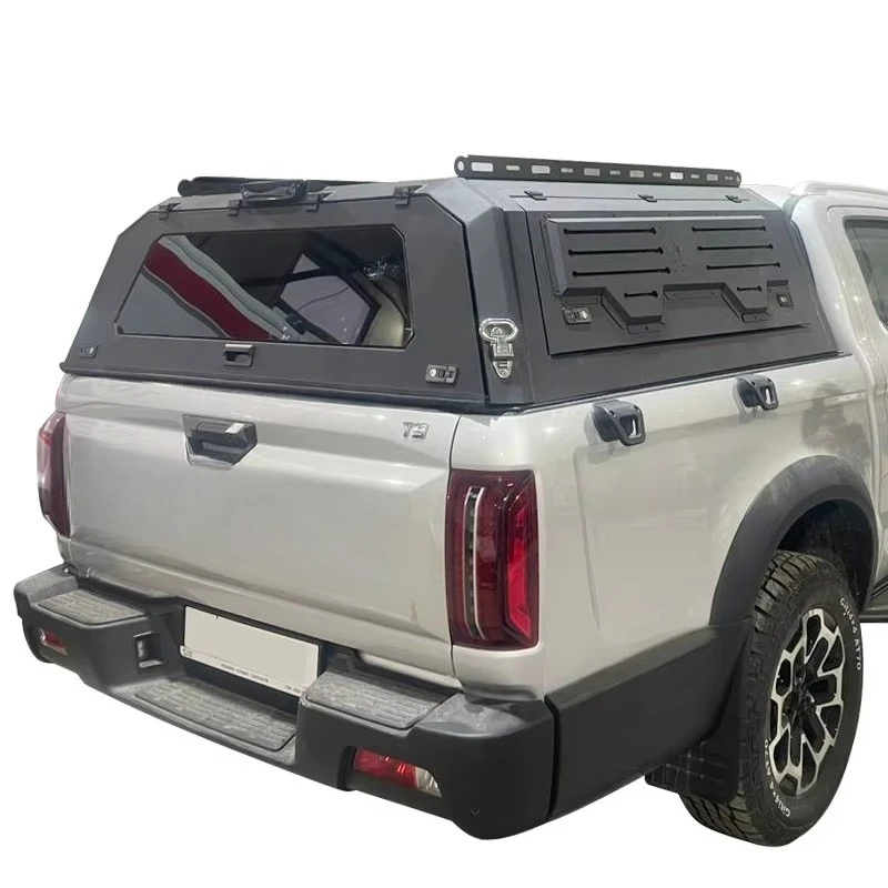 

Factory Direct Sale 4x4 Off-Road Waterproof Manganese Steel Canopy with Storage Box Suitable for ShuaiLing T9