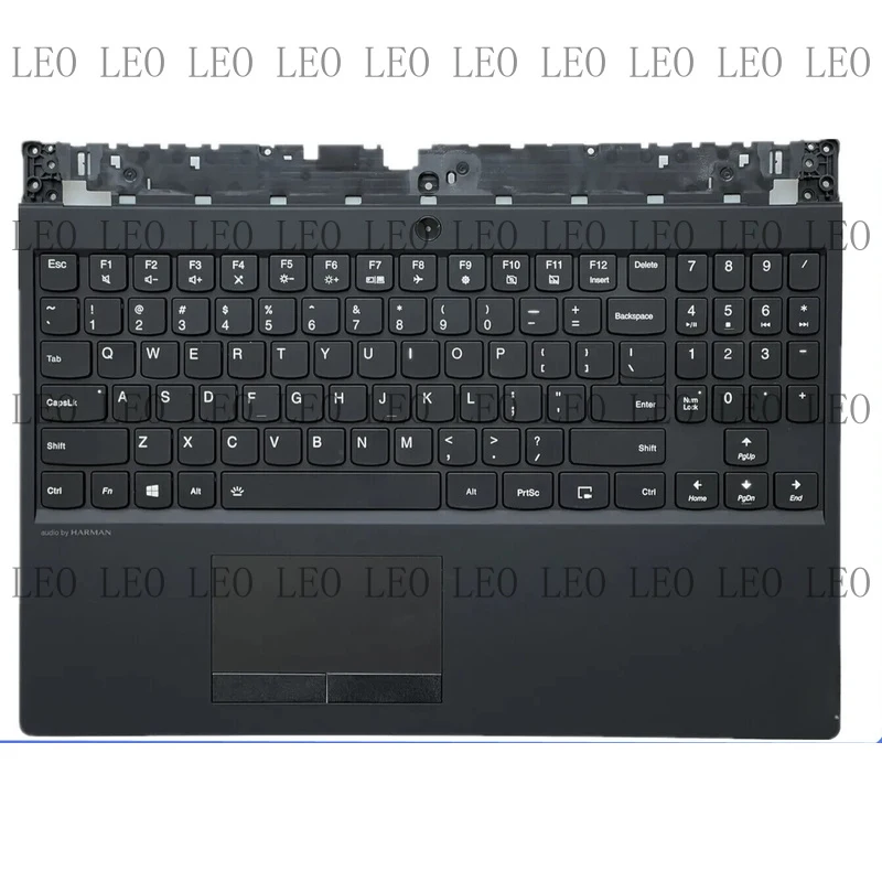 JJ  For Lenovo Legion Y530-15ICH Y540-15IRH Upper Palmrest US Backlit Keyboard Case