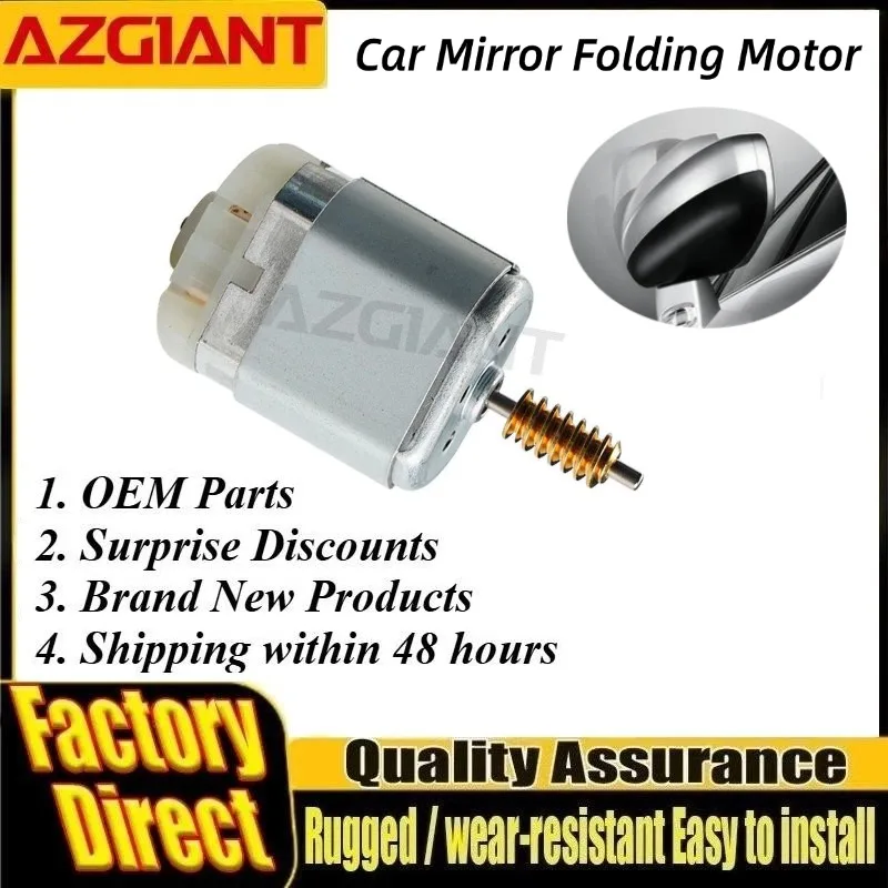 AZGIANT Car Folding Mirror Inside Motor High Speed Mirror Actuator Motor for Kia Soul MK2 Rio Auto Seltos Stonic Car Parts