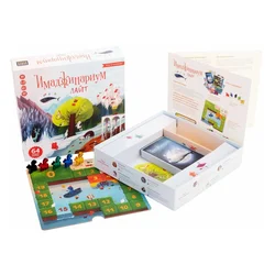 Imajinarium lite board game, card game, holiday gift (small shade of color)