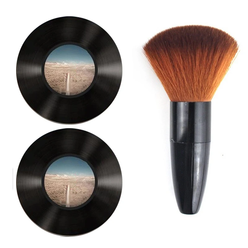 1Pc Vinyl Record Cleaner Anti-Static Dust Cleaning Record Brush For Vinyl Albums LP CD /Keyboard/Camera Lens.