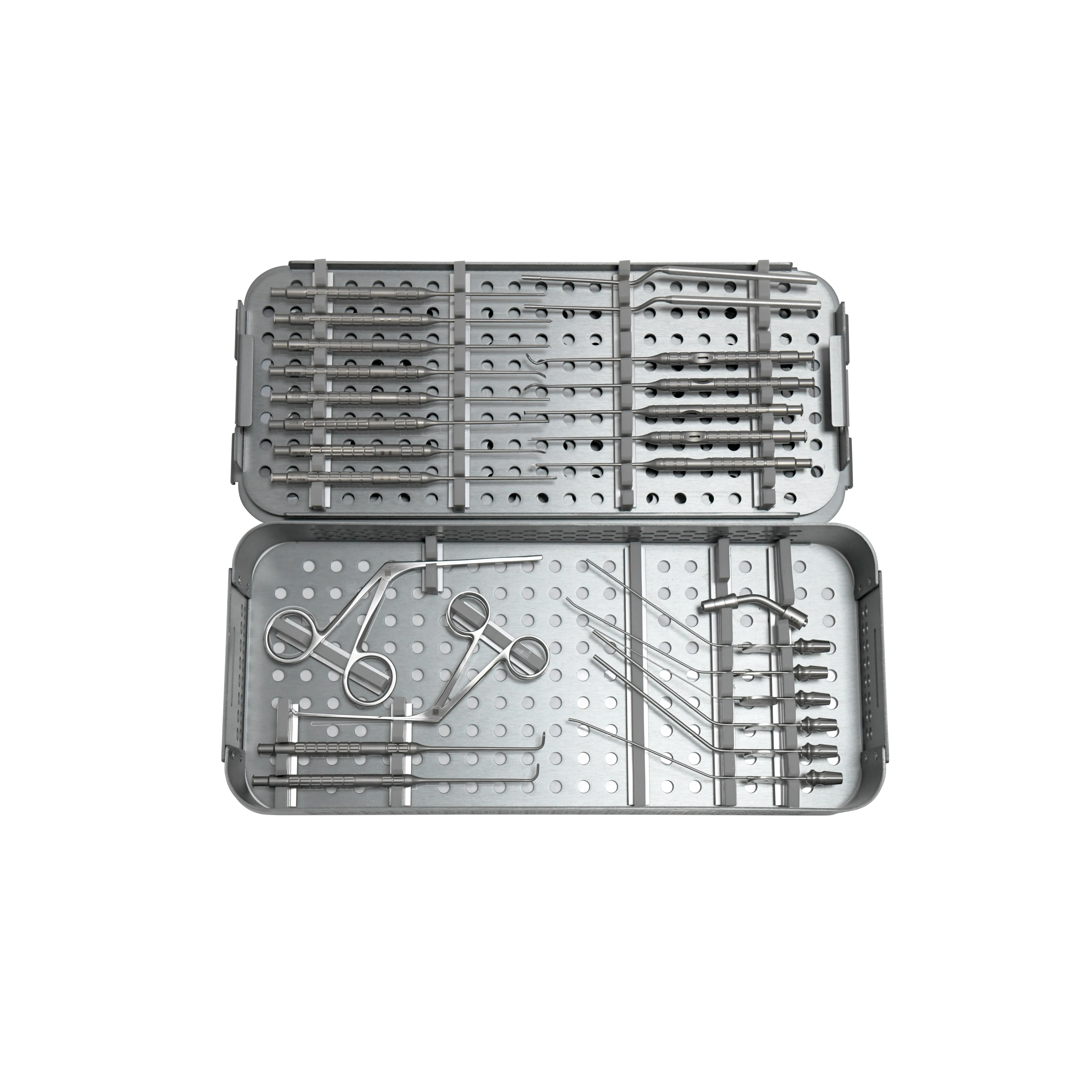 Soder Factory Price ENT Instrument Set Sterilization Box Aluminum Alloy